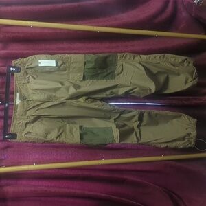 Anthropologie Cargo Parachute Pants NWT